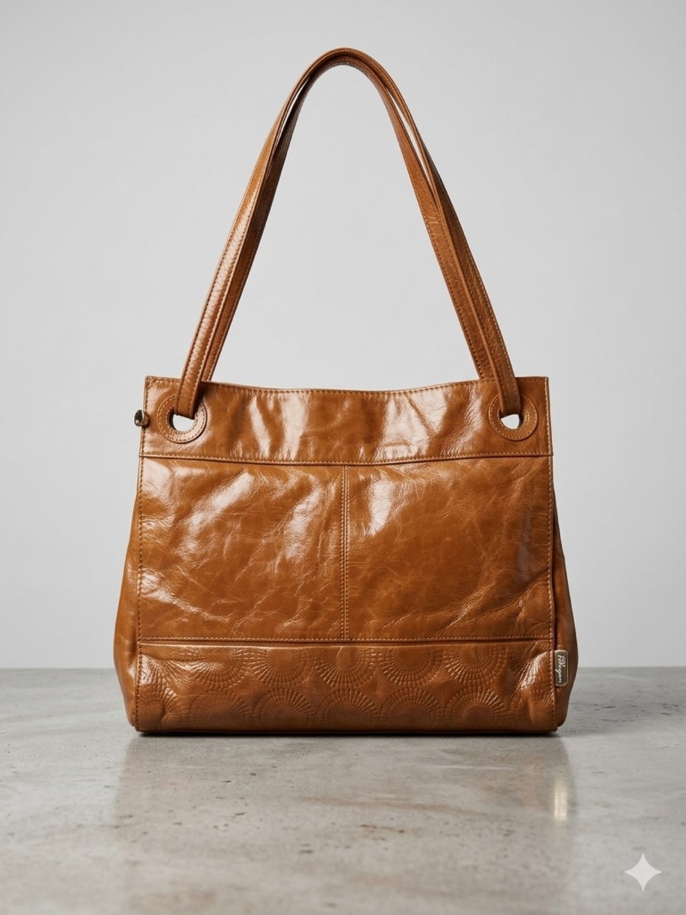 Hobo Brand Brown Leather Shoulder Bag/Tote Bag